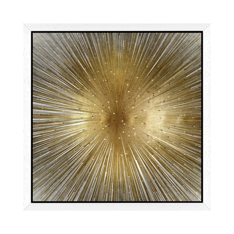 Radiant by Abby Young - Print on Canvas, White Framed, 45.72 cm H x 45.72 cm W