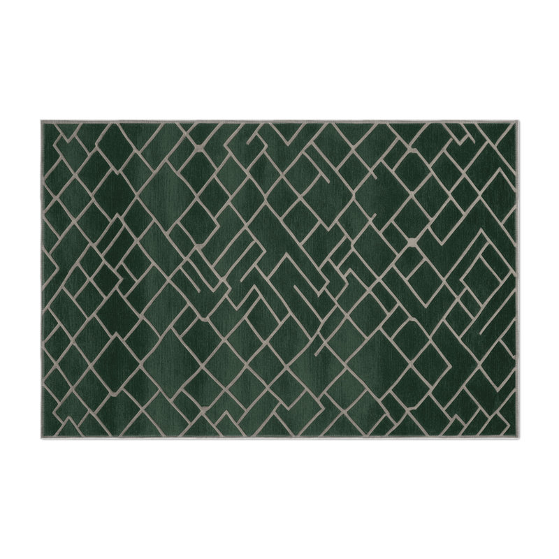 Tapis vert intérieur et extérieur Trellis, Rectangulaire 3 pi x 5 pi