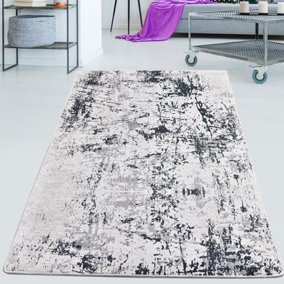 Premium Hall Carpet, 3.3 x 9.8 Feet, 100% Polyester, 0.2 in Pile Height | Antibacterial & Non-Slip Underside | Machine Washable, Felt Dot Base, 700 g/m² | Perfect for Living Room, Bedroom, and Hallway Decor