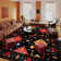 Indoor&Outdoor Washable Area Rug Black Gorgeous flowers Vintage Low Pile Rug for Living Room Bedroom Wedding Banquet