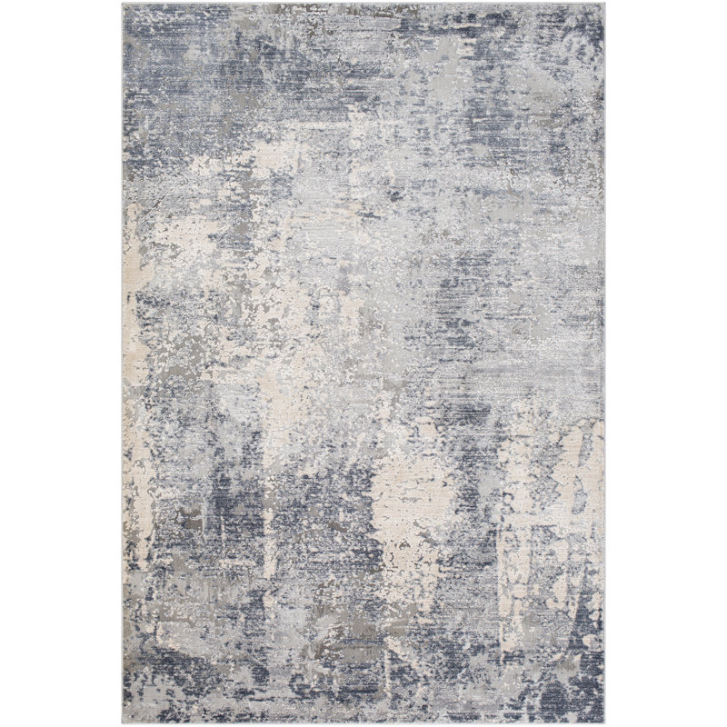 Hobert Abstract Indoor Rug, Rectangle 2' x 3'