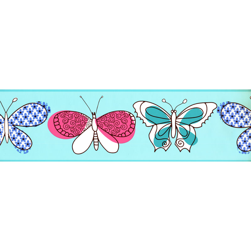Bordure de papier peint L 15 pi x l 6,75 po Kamreigh