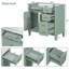 Base de meuble-lavabo simple 35,4 po seulement