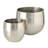 Silver Cache Pot Planters