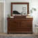 Lenny Solid Wood 64'' W 8 - Drawer Dresser with Mirror