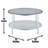 Coblitz Glass Top Coffee Table