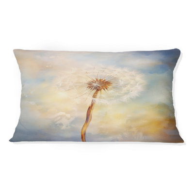 Coussin White Dandelion