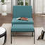 Fauteuil rembourré de 24 po de largeur avec tabouret Kristiane-1117269541