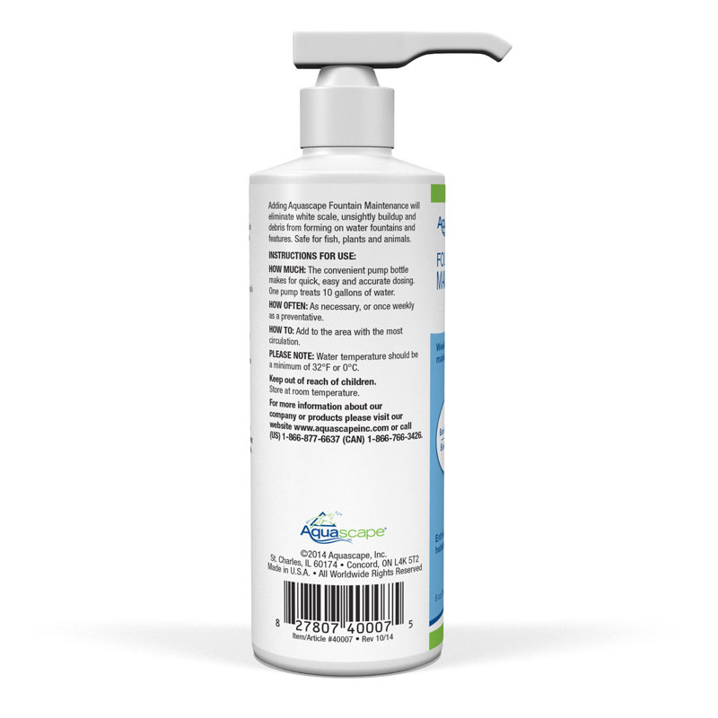 Fountain Maintenance Cleaner