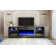 Brennah TV Stand for TVs up to 78" with Electric Fireplace Included