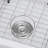Quartz Bar Sink 18"X16" - Rust & Advanced Manufacturing With Bottom Grid And Strainer White 18" Length X 16" Width Heat Functional Includes Assembly