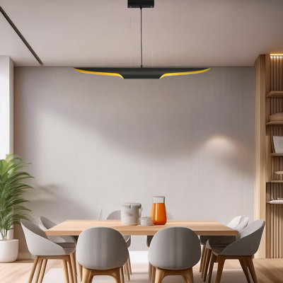Adjustable Height Metal Body Kitchen Island Pendant