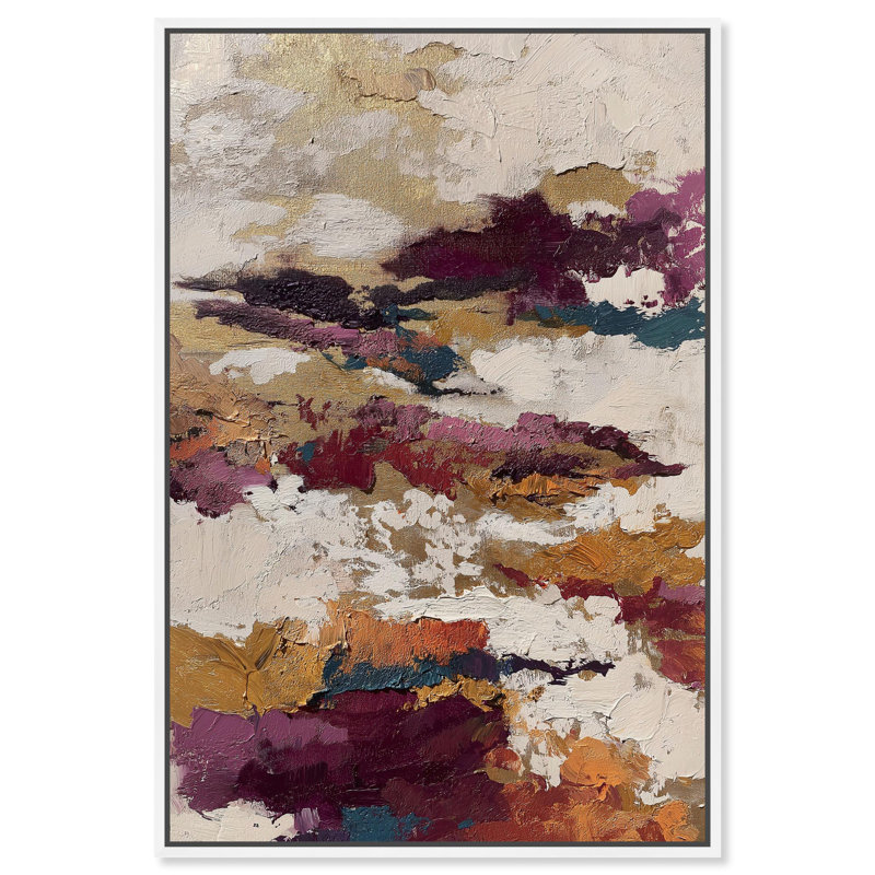 «Nebula II Boho Decor» par Art Remedy, H 15 po x l 10 po, Toile tendue avec châssis