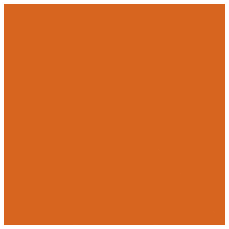 Coussins décoratifs unis à fond orange uni, 16 po x 16 po