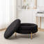 Repose-pieds rond avec rangement Lytham-45799188