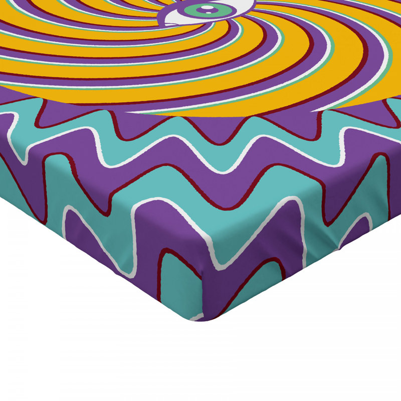 Microfiber Fitted Sheet, Full Fitted Sheet, Purple