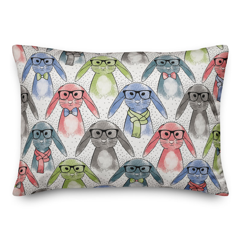  Coussin Hipster Bunnies