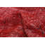 Tapis rouge foncé à transition de couleur 4 pi 10 po x 8 pi 2 po