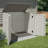 Suncast 53'' W 254.338 Gallons Resin Lockable Deck Box in Gray