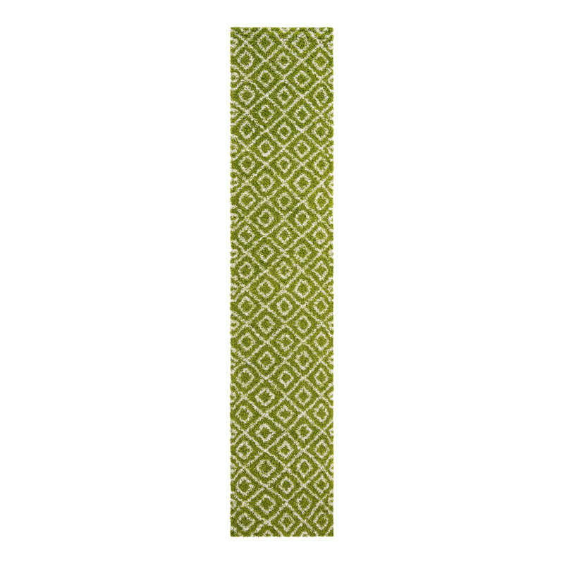 Geometric Indoor Rug, Runner 3'3" x 16'5"