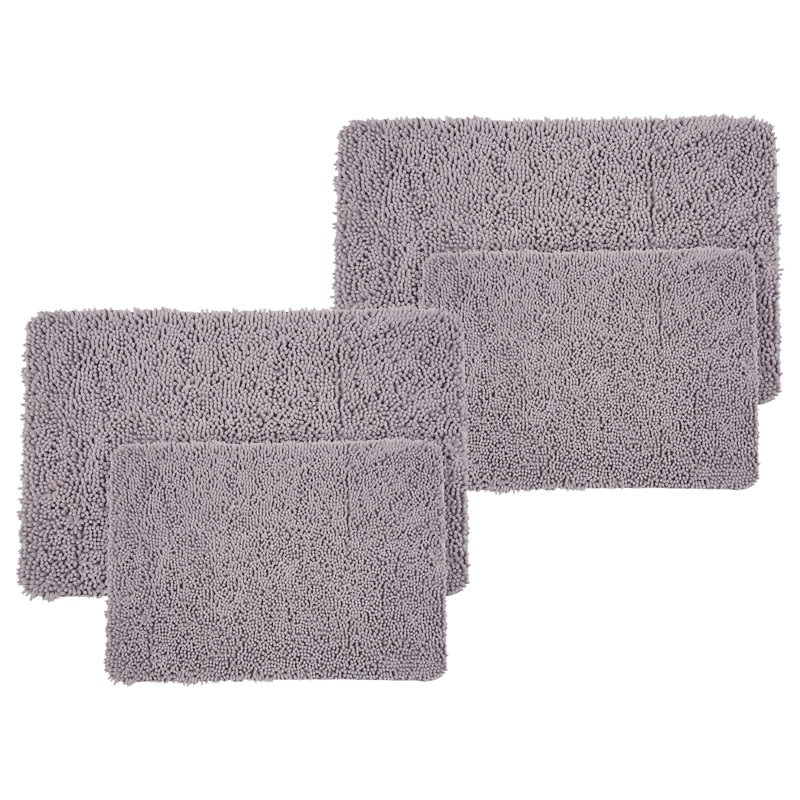 Ensemble de tapis de bain Angelicque, Gris