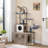 57'' Tall Fisk With Litter Box Enclosure