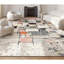 Hand Knotted Abstract Area Rug in Beige/Black/Gray/Pink-1798908293