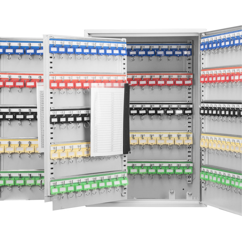 300 Key Adjustable Key Cabinet With Key Lock