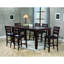 Ensemble de 2 tabourets de bar de style contemporain