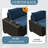 6 Pieces Patio Furniture Set-2105520292-2105520299