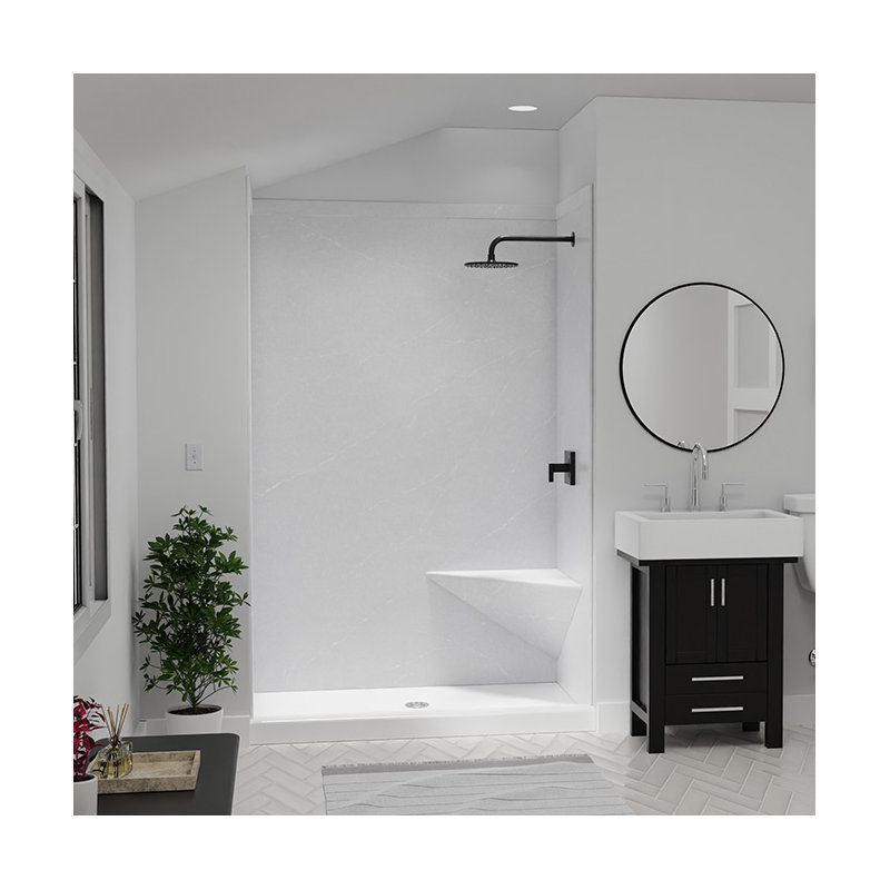Siège d'angle flottant 27 po FlexStone en sel de mer, Sel de mer