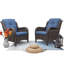 Ensemble de 2 chaises de patio en osier pour l'extérieur-176200845