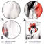 " Red Black Iris Petal I "-92736893