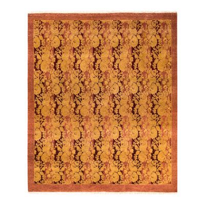Classic One-of-a-Kind 6' 0" x 6' 4" Hand Knotted Area Rug