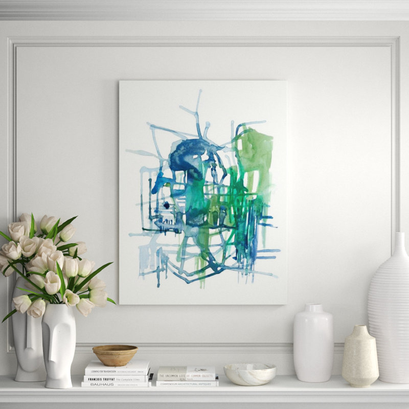 Complex Mind II Print by Sara Brown, 40" H x 30" W, Plexi