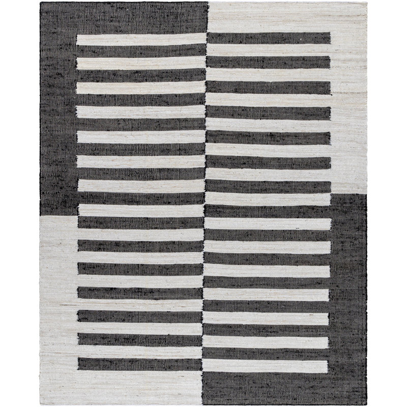 Hand Tufted Geometric Indoor Rug, Rectangle 2' x 3'