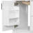 24" Bathroom Vanity With Ceramic Top, Cabinet And Drawers-1010899737-1033801251