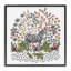 «Jungle Wildlife Zebra», giclée encadrée, conception par Cecilia Battaini-1031363573-1031363571
