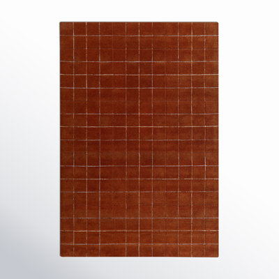 Mallory Hand-Tufted Mocha Geometric Rug