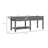 Large Elevated Wooden Raised Garden Bed - Grey Finish Planter Box with Divided Planting Sections