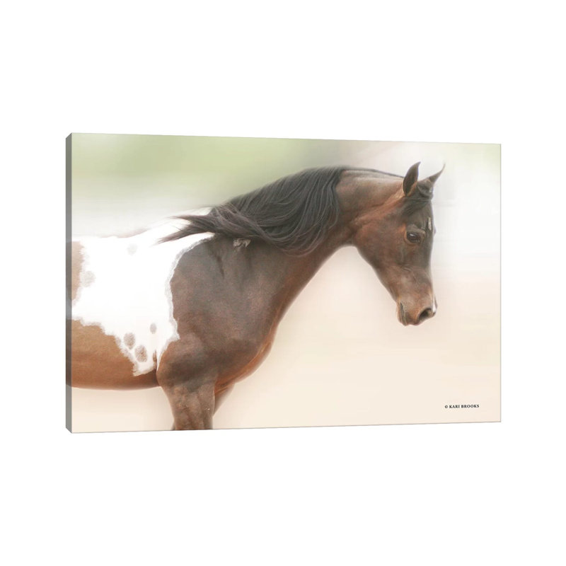 Painted Beauty by Kari Brooks - Wrapped Canvas Print
