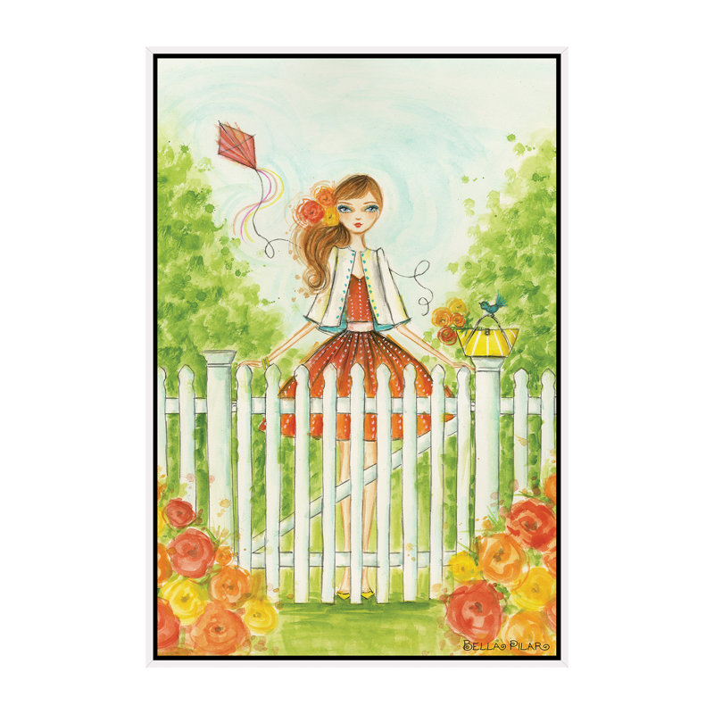Printemps à Summerside, art, H 60 po x l 40po x P 1,5 po, Toile blanche encadrée