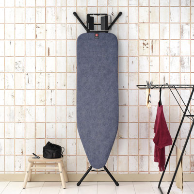 Brabantia Size B Medium Ironing Board with Steam Iron Rest