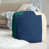 Green/Navy Blue/Cream