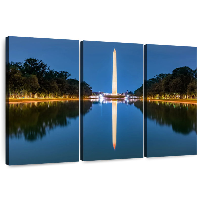 Lilie Washington Monument Reflection, 48" H x 74" W