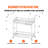 Leesah Metal Bar Cart