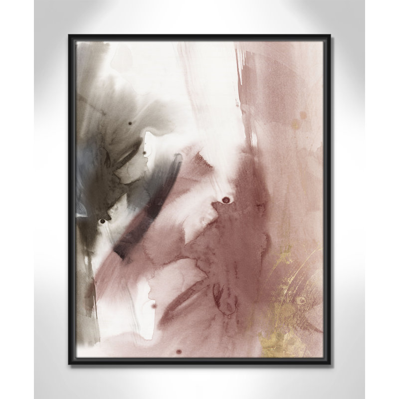 Impression stratifiée II par Casa Fine Arts, Noir, H 29,5 po x l 23,5 po