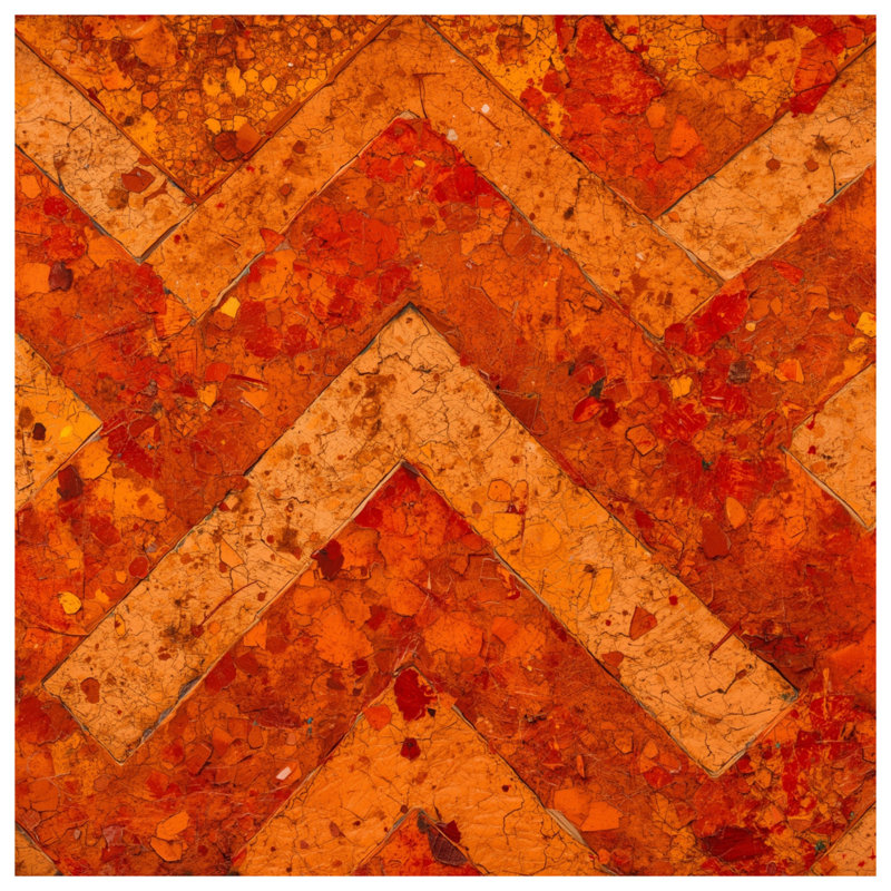 Édredon rustique à texture chevron, Grand lit