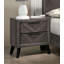 Table de chevet en bois massif 1Pc