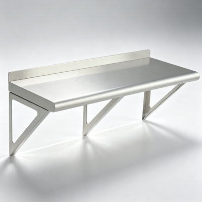 24" x 6" x 5" Commercial Stainless Steel Shelf – Heavy-Duty Storage Rack for Kitchen, Clean Room, Restaurant